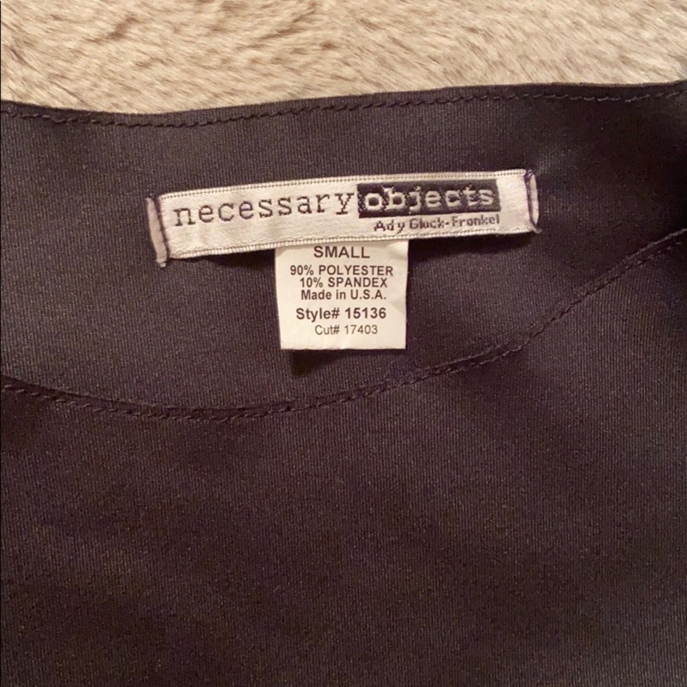 Necessary Objects Ruffled Scuba Blouse - image 6